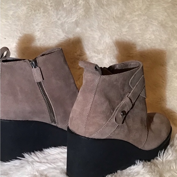 Eileen Fisher womens  tinker mongoose wedge ankle boots size 9.5 - Picture 5 of 6